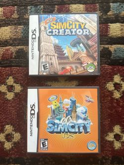 Sim city Nintendo Ds videogames