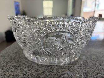Small Glass Crystal Bowl