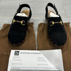 Gucci Horsebit Mules Size 38