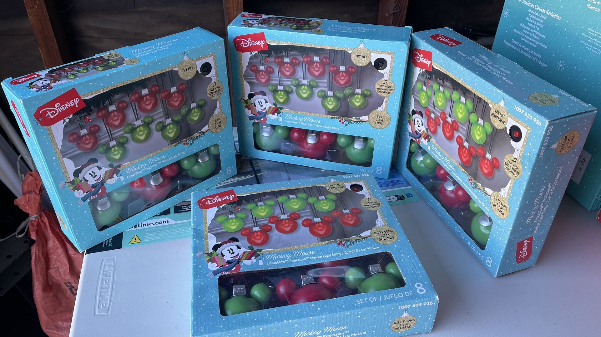 Mickey Christmas Lights 