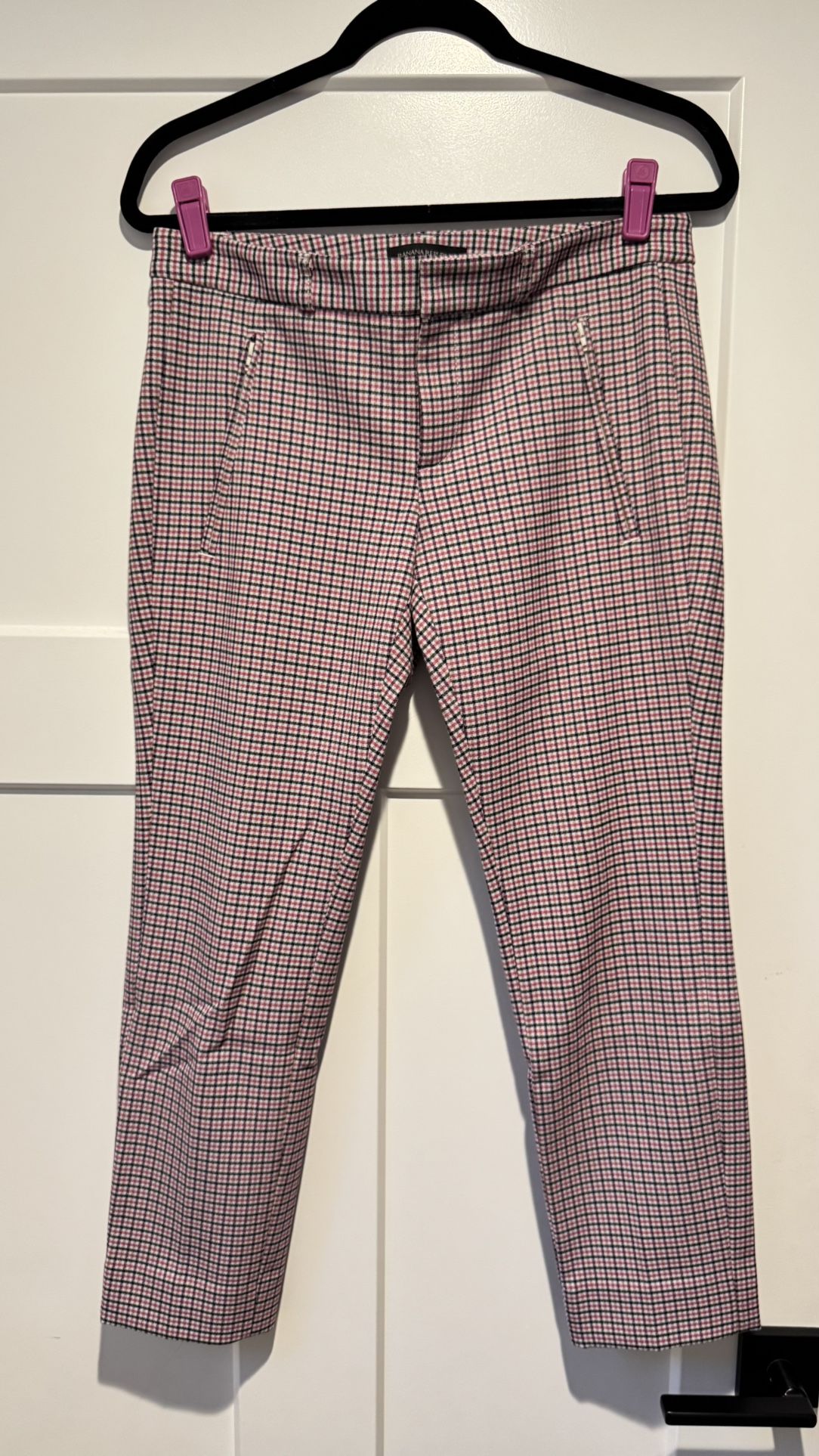 Womens Banana Republic Sz 4 SLOAN Ankle Slacks Pants