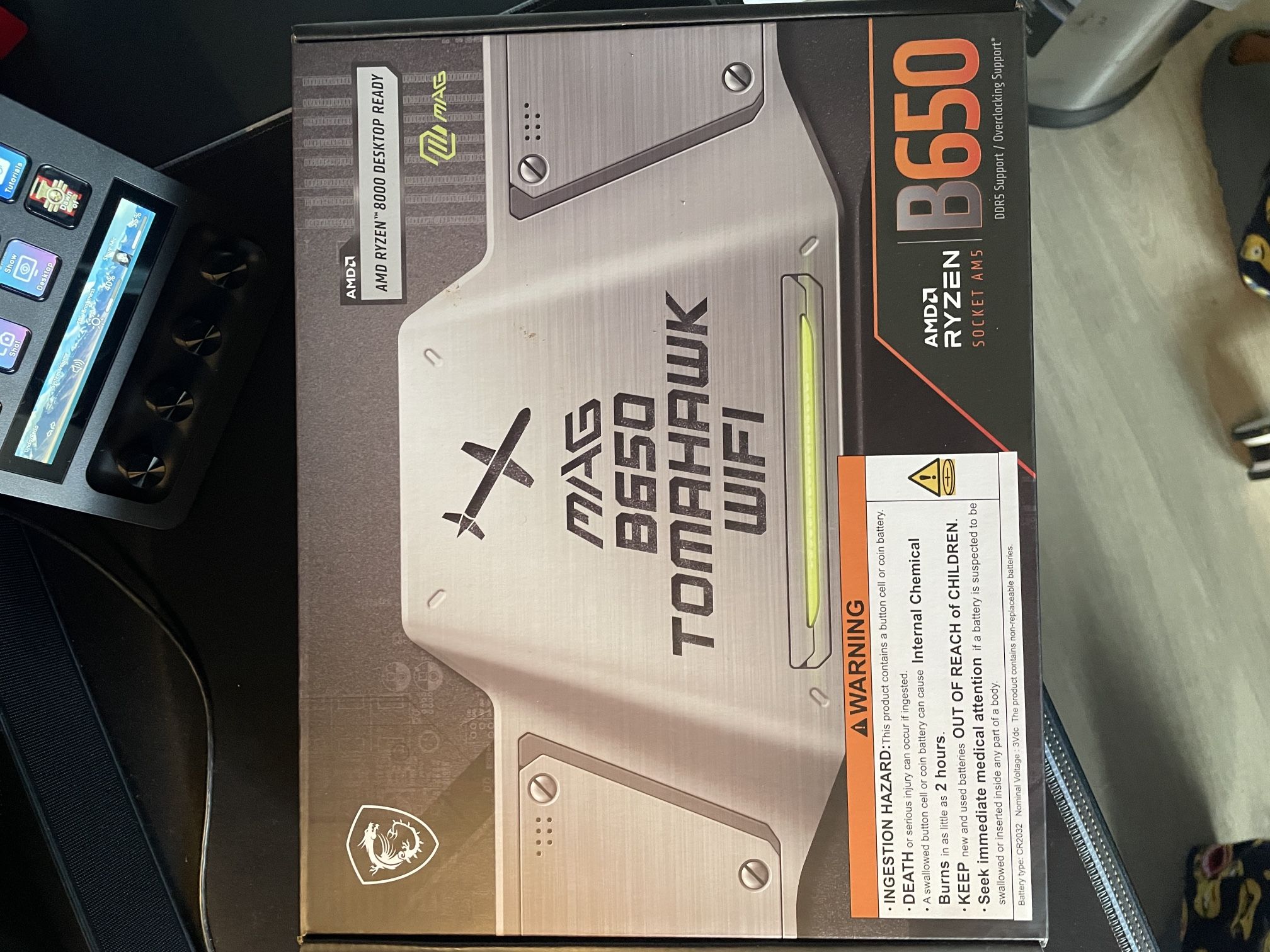 MSI B650 AM 5 Mother Board Brand New 