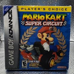 Nintendo Game Boy Advance Mario Kart 
Super Circuit Player's Choice