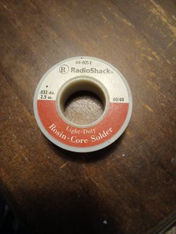 Radio Shack Rosin-Core SOLDER