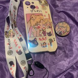 iPhone 13 Phone Case Set - Sailor Moon