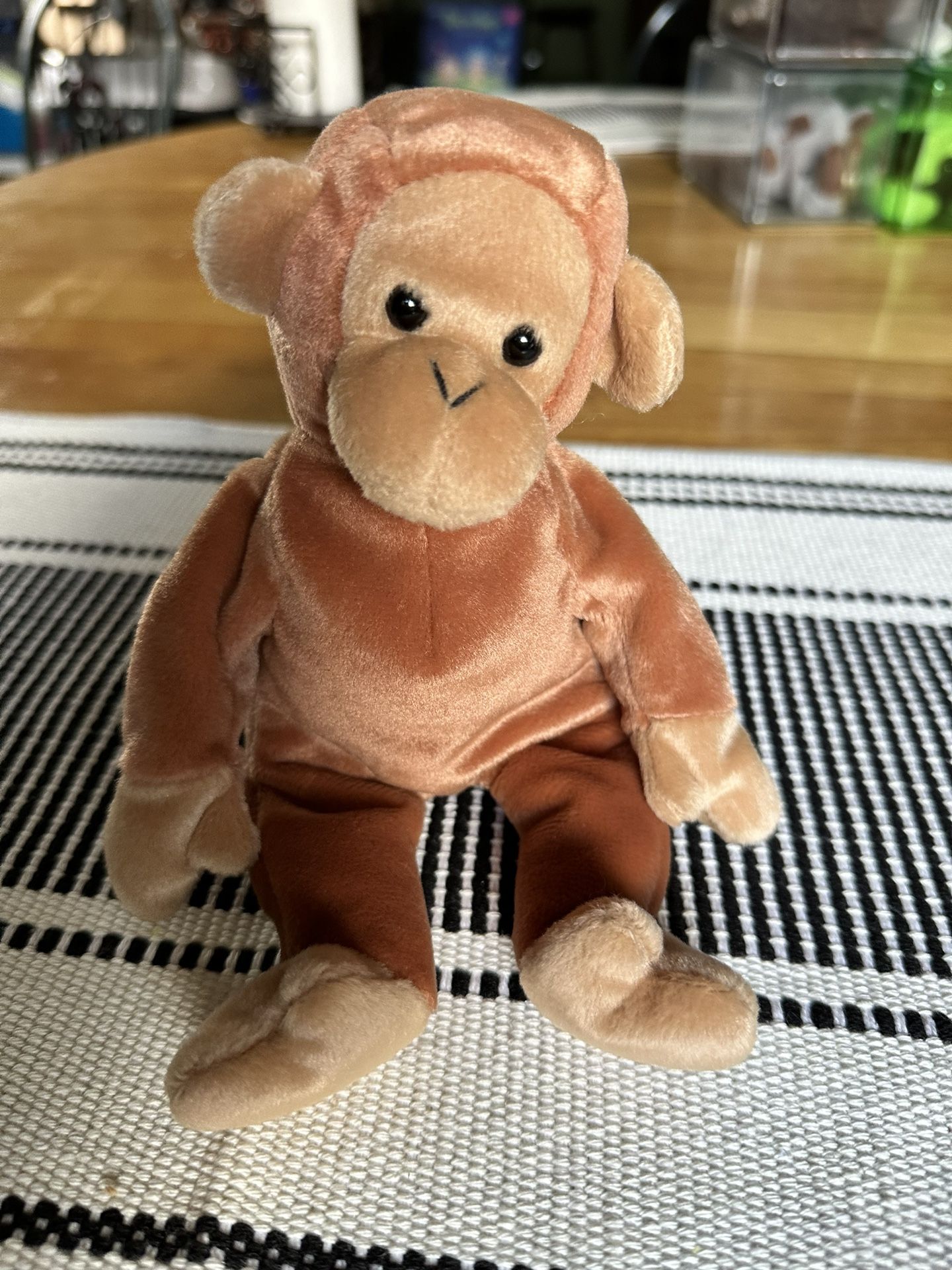 Ty Beanie Babies Bongo The Monkey