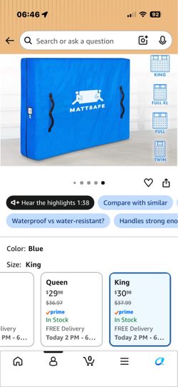 Moving mattress cover