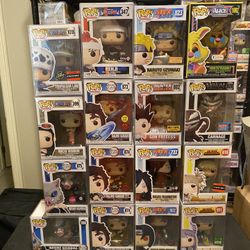 Funko Pops For Sale Anime Demon Slayer My Hero Academia One Piece Naruto 