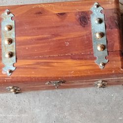 Cedar Trinket Box--free