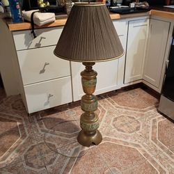 Vintage Brass Lamp 