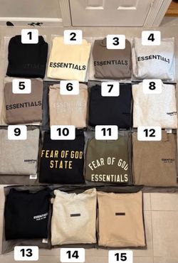 🎓Essentials Shirts, Shorts, Hoodies, Sweatpants~ Authentic / NEW