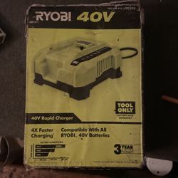 Ryobi 40v Rapid Charger 