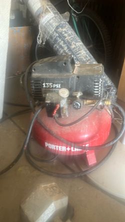 Portable air compressor 135 psi 6 gallon