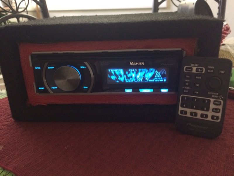 Pioneer radio deh-6000 premier