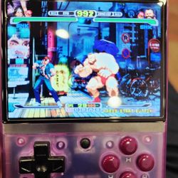 Keepretro Miyoo Mini Plus Clear Purple