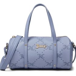 New Blue Juicy Couture Barrel Bag Purse Crossbody Handbag MSRP $79 Best Sellers
