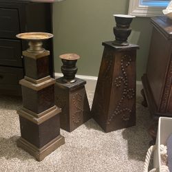 Large Candle Holders