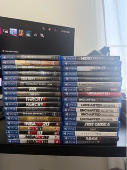 PS4 Games and accessories