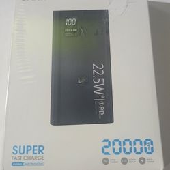 BRAND NEW POWER BANK SUPER FAST CHARGE 20000 MAH