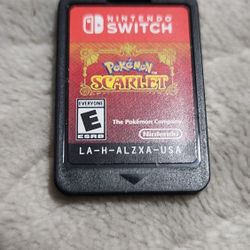 Nintendo Switch Pokémon Scarlett [ DON'T ASK IF IT AVAILABLE  ] 