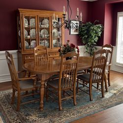 Thomasville Dining room table, chairs and china cabinet
