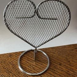 Pierced Earring Holder Organizer Heart Shape