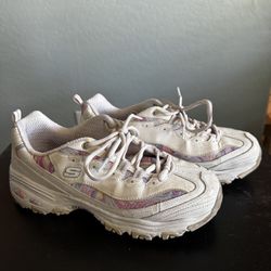 Skechers Ladies Size 10 Multi-Color Sneakers