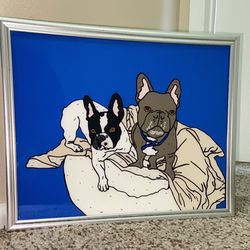 Glass Paintings Family, Friends, Pets, Anime & Cartoon Portraits Available LOCATED IN COVINA