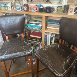 Set Of Two Barstools 