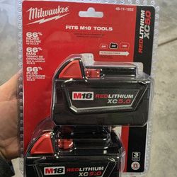 Milwaukee 5 0 XC Batteries 