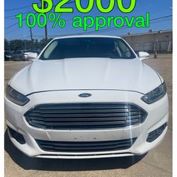 2016 Ford Fusion 💯 % Approval