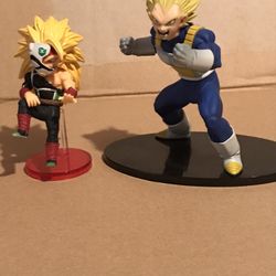 2 Dragon Ball Z Figures 