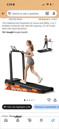 Walking pad / treadmill