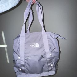 North Face Tote Bag purple 