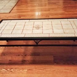 Coffee Tile Table