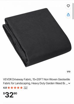 VEVOR 15x20 FT Weed Barrier Landscape Fabric