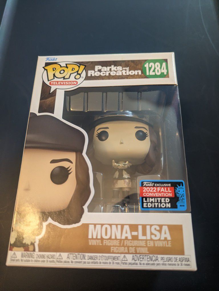 Parks and Rec Mona-Lisa Funko Pop (1284) - 2022 Fall Convention 