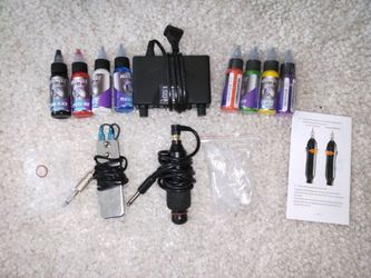 Wormhole Tattoo Starter Kit with Inks