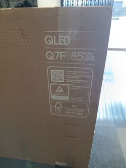SAMSUNG 85"INCH QLED 4K Q7F