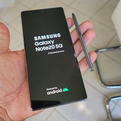 Factory Unlocked Samsung Galaxy Note 20 128gb 5g   6.8 Inch Screen ORIGINAL Bluetooth S PEN INCLUDED 