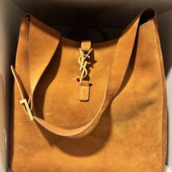YSL Saint Laurent Suade Hobo Bag