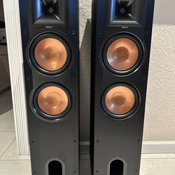 Klipsch R-28F Reference Floor Speakers with dual 8" woofers!
