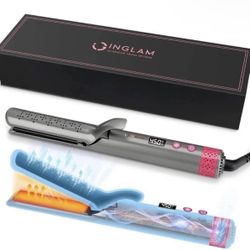 💛 $20 Brand New In Box 2 In 1 Professional Straight Curl