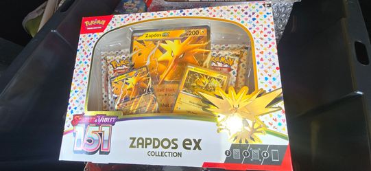Zapdos EX collection 151 pokemon