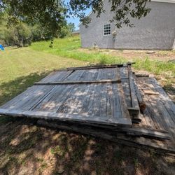 Free Wood Fence And Treated Lumber