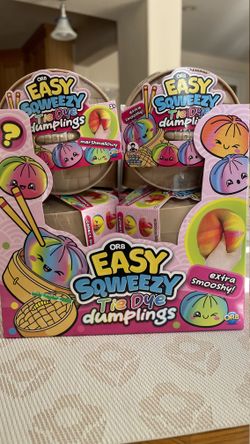 ORB Easy Squeezy Tie Dye Dumplings Squishy Toy