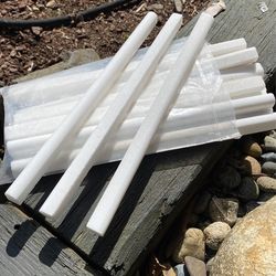 Quartz Chair Rounds/Rails 12”x3/4” (16) Total Pieces