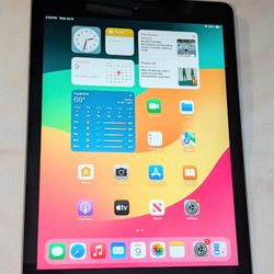 Very NICE APPLE iPad 6 6TH GEN 128GB WIFI iOS17 