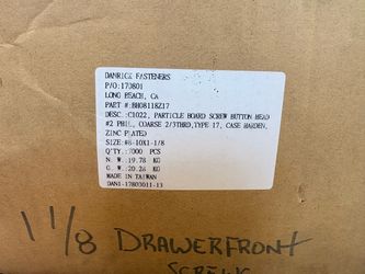 Particle Board Screws #8-10x1-1/8 7000-Pack