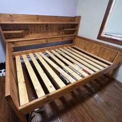 Full Bed Frame with Slats
